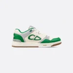 B57 Low-Top Sneaker Green and Cream Smooth