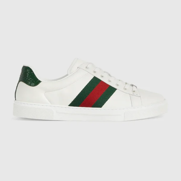 GUCCI ACE SNEAKER WITH WEB STRIPE