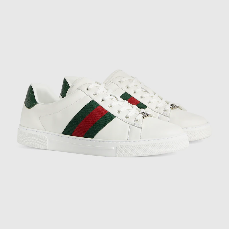 GUCCI ACE SNEAKER WITH WEB STRIPE