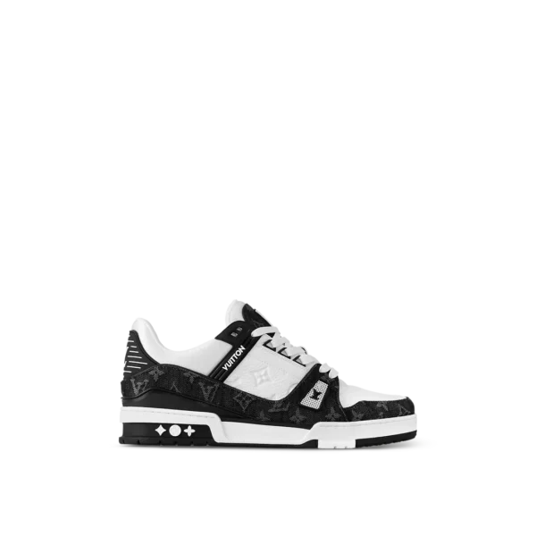 Iconic LV Trainer Sneaker Black