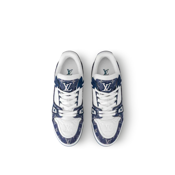 LV Trainer Sneaker Blue