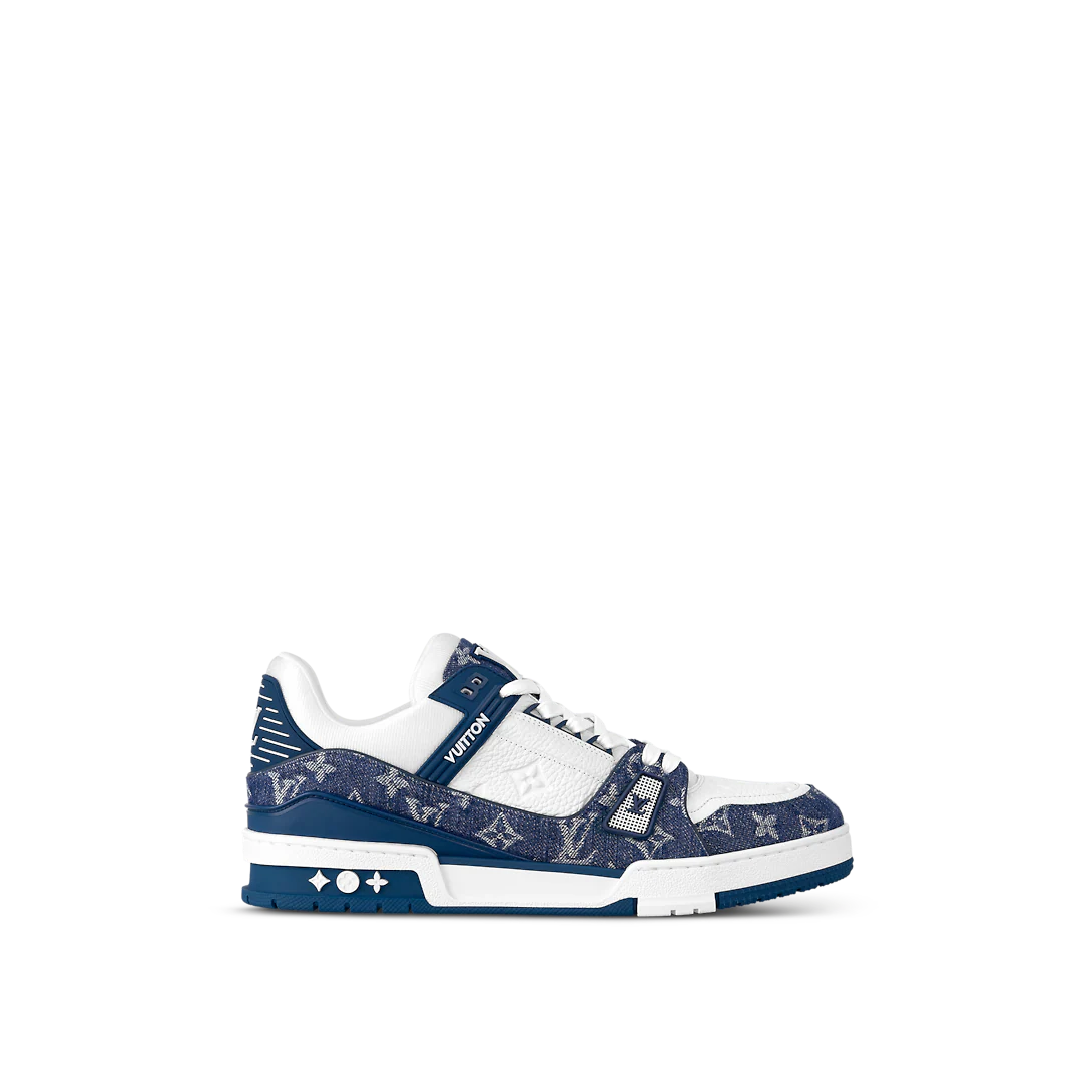 LV Trainer Sneaker Blue