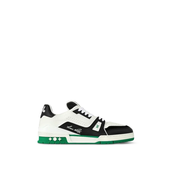 LV Trainer Sneaker Green